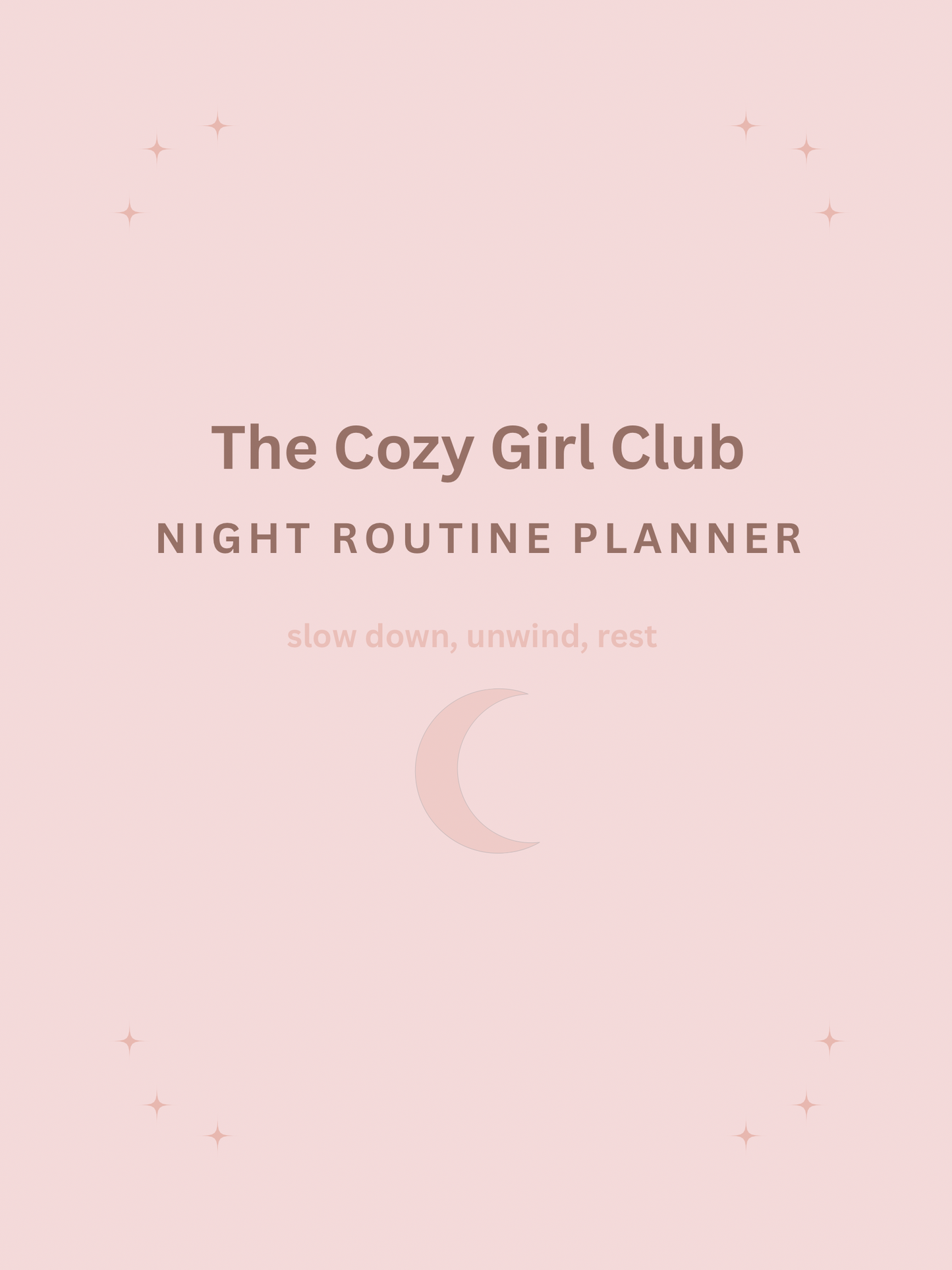 The Cozy Night Routine